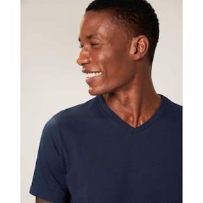Camiseta Básica Masculina Gola V Malwee Ref. 04422
