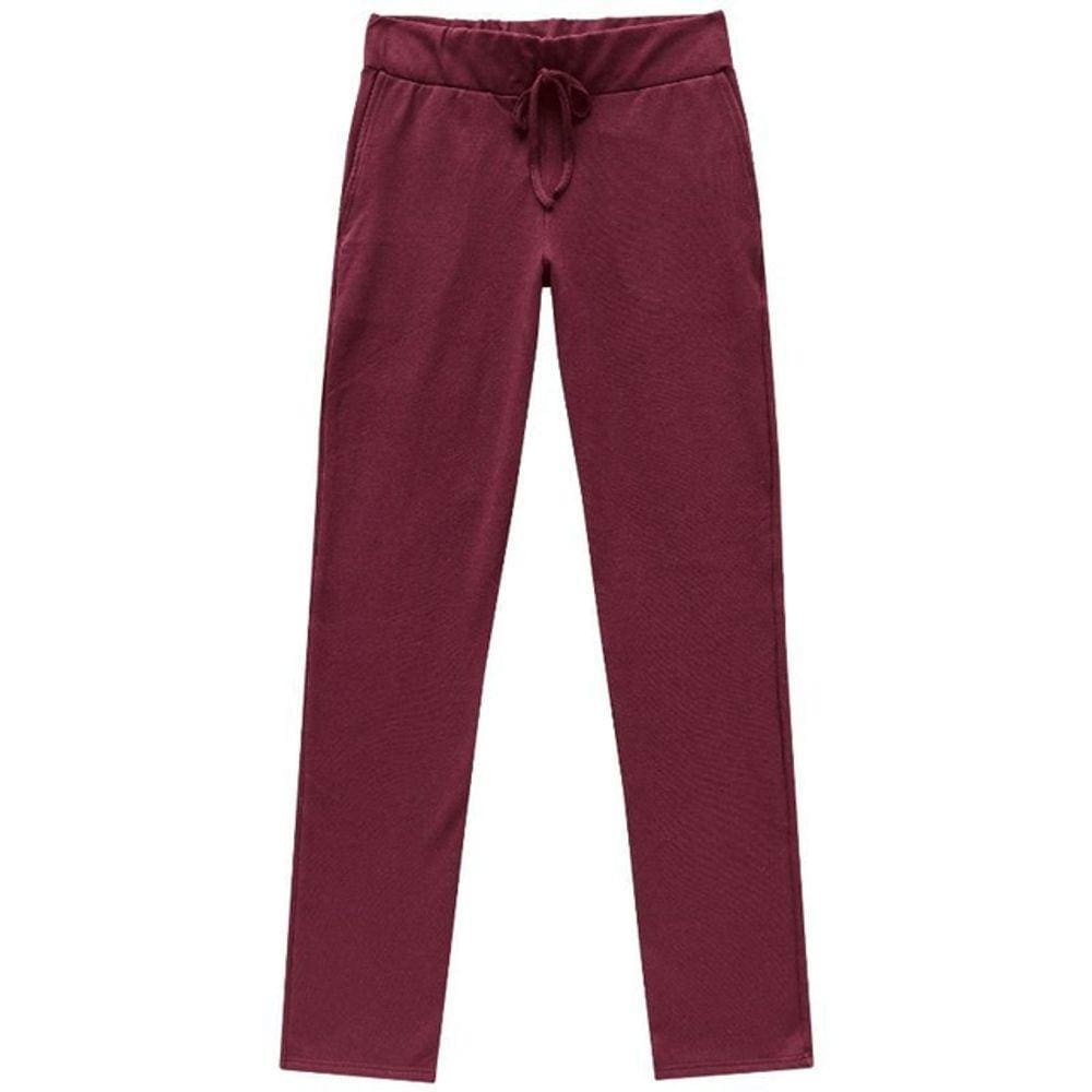 Calça Moletom Reta Feminina Malwee Ref. 50964