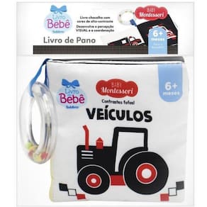 Baby Montessori - Contrastes Fofos! Veiculos