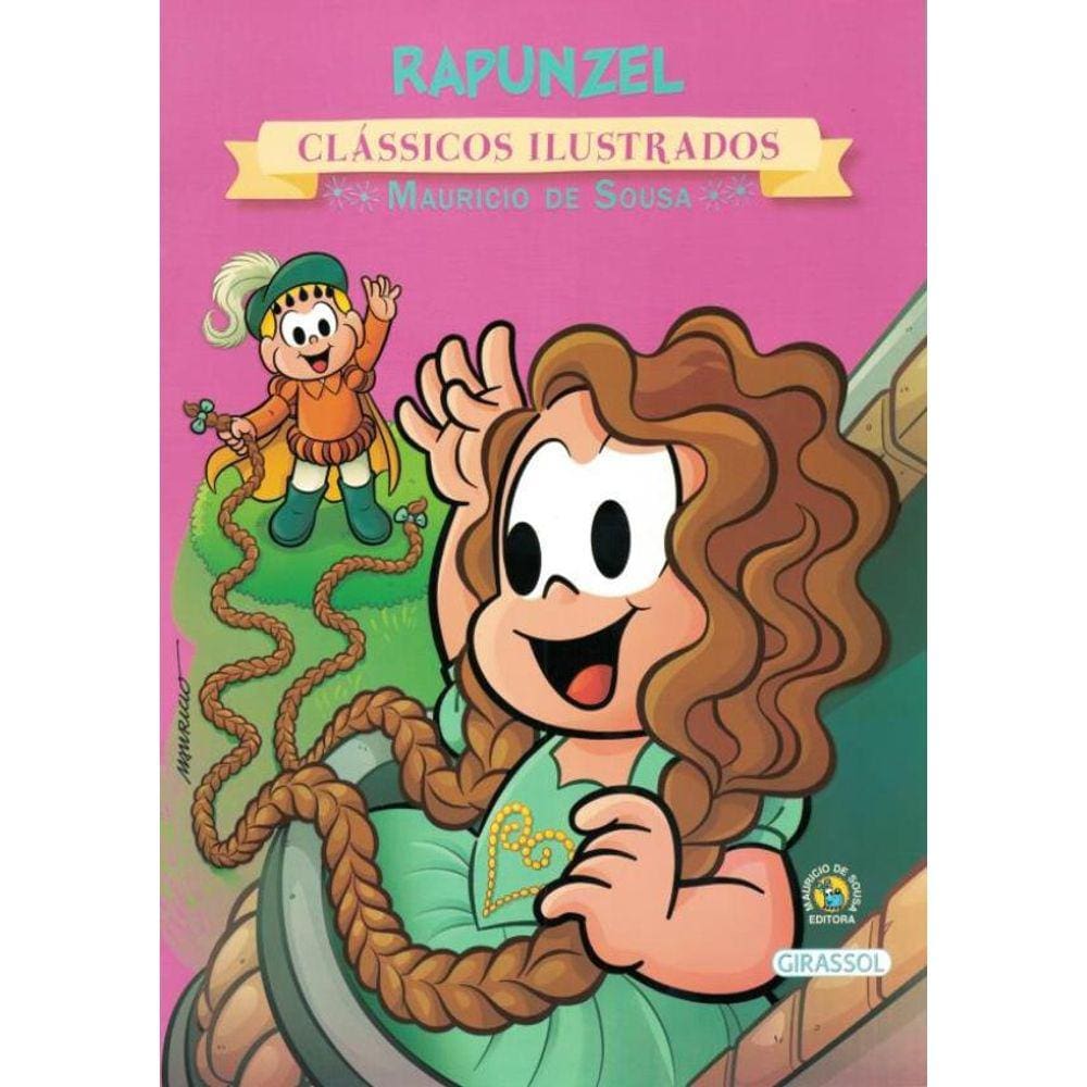 Turma Da Monica - Novo Classicos Ilustrados - Rapunzel