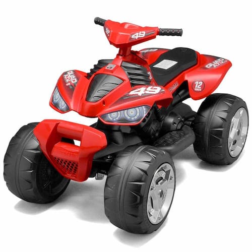 imagem-Quadriciclo Elétrico Infantil - Quad ATV - 12v - Vermelho - Bandeirante