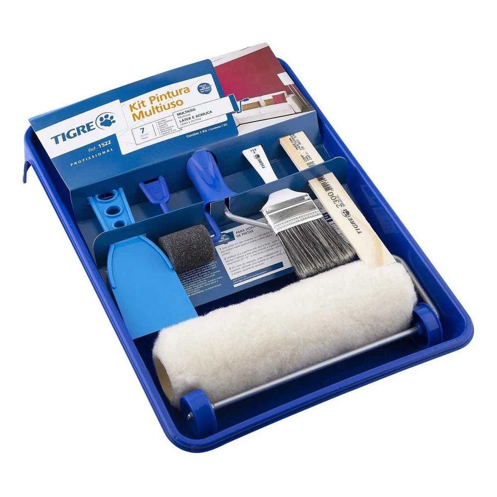 Kit Pintura Reparo 7 Pecas Tigre