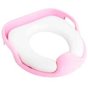 Assento Sanitário Redutor Infantil Almofadado Acolchoado com Alça Portátil Brinqway BW-073