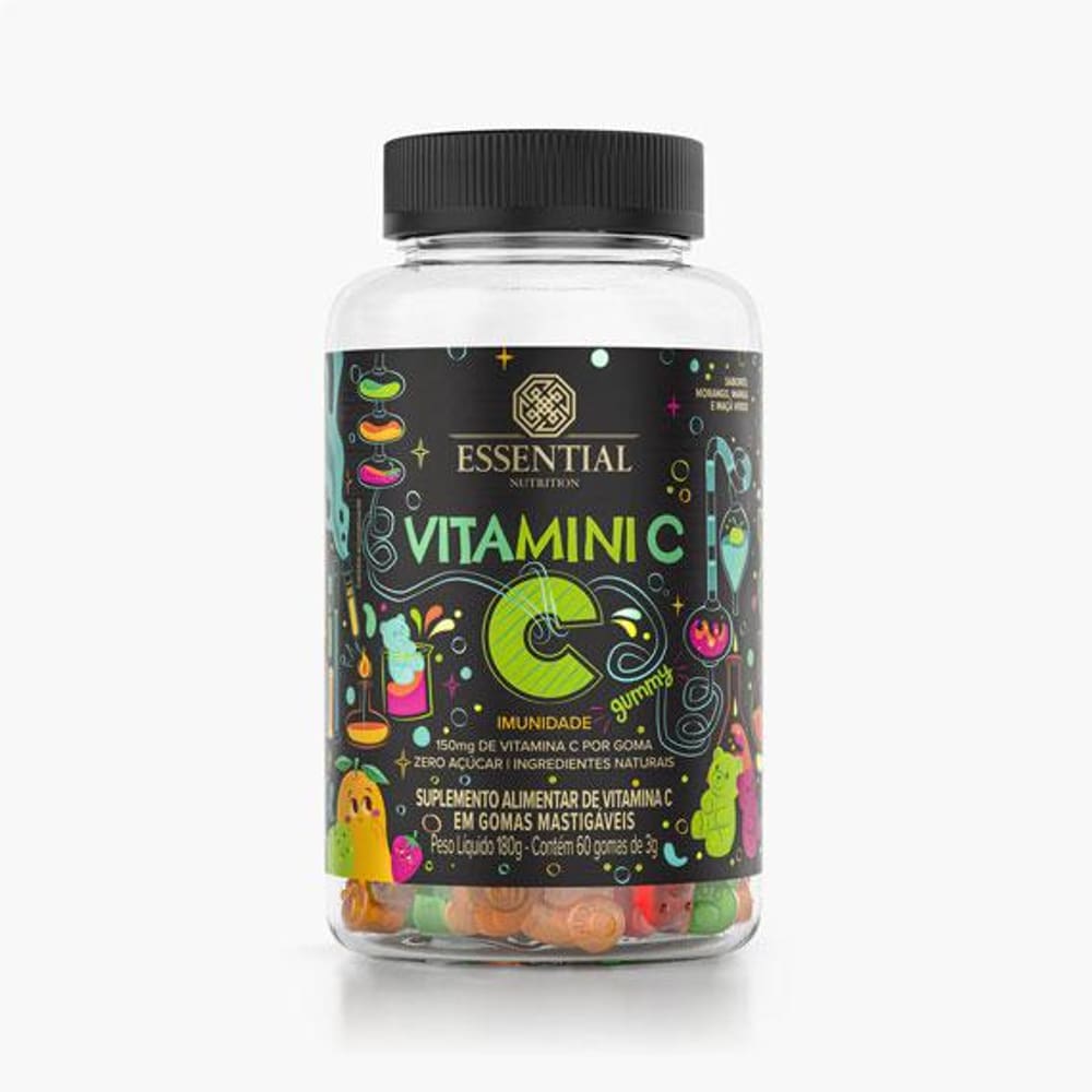 Vitamini C Pote 180g/60un Essential