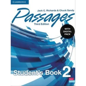 Passages 2 - Student`S Book With Digital Pack - Third Edition