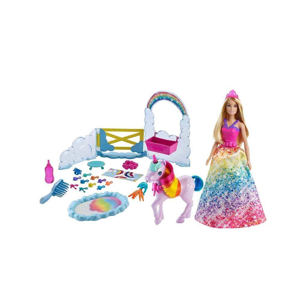 Barbie dreamtopia hot sale unicorn and doll