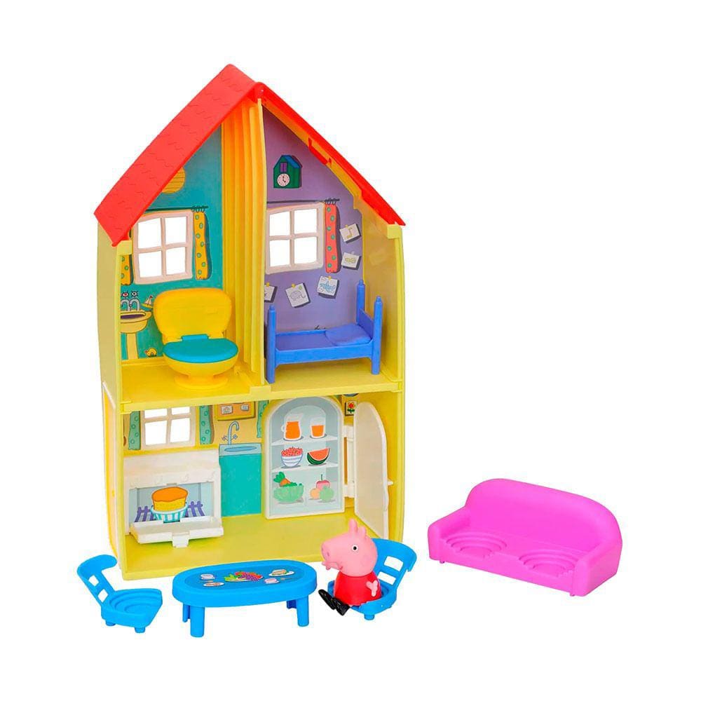 Brinquedo Casa da Peppa e sua Família