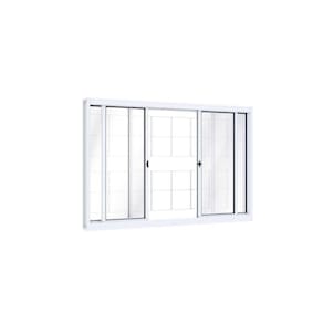 Janela Riobras Pronta C/g 100 X 12 X 150cm