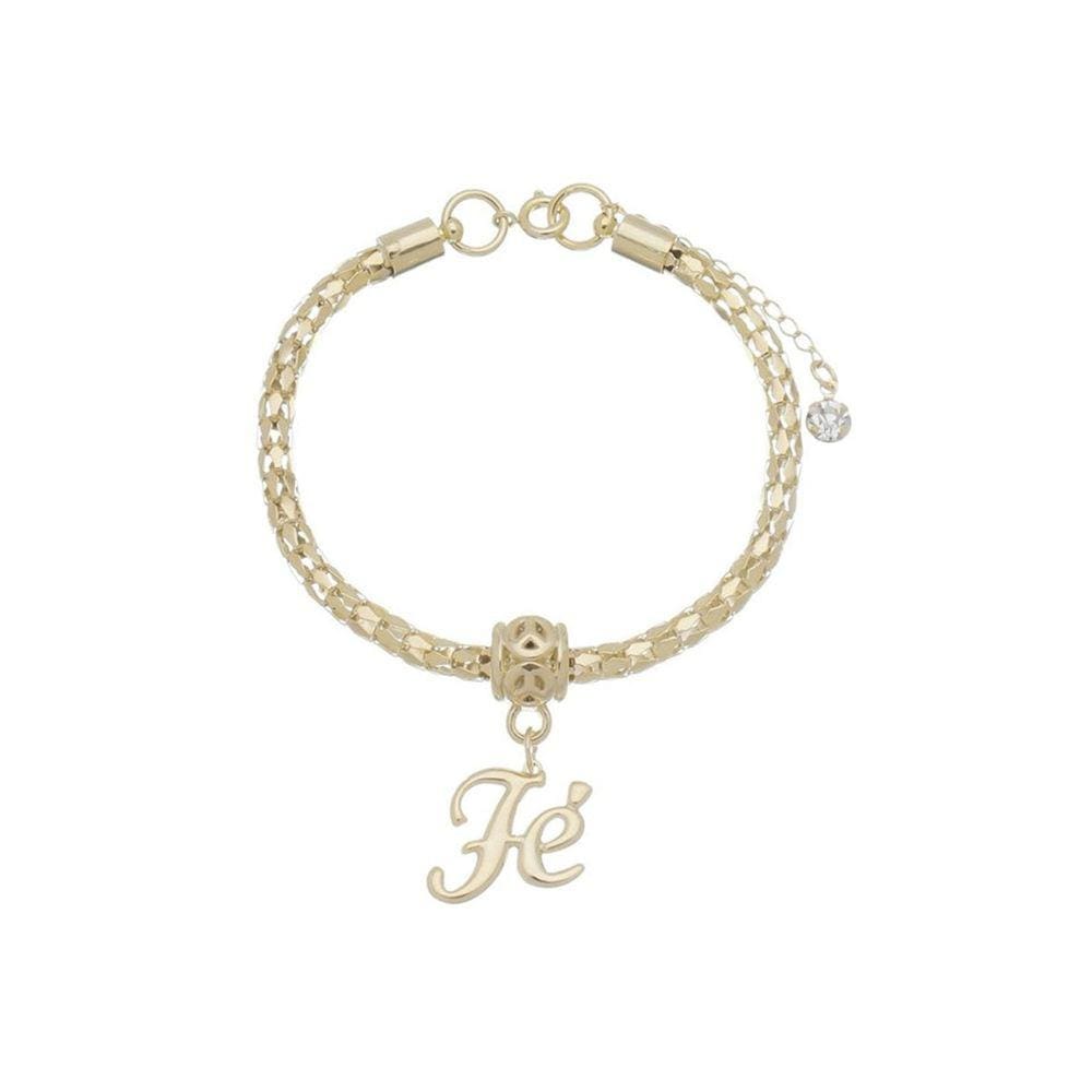 Pulseira com Berloque Fé
