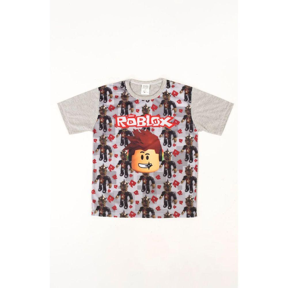 Roupa roblox t shirt boy  Black Friday Casas Bahia