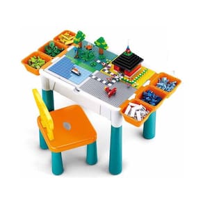 Mesa de Atividades Cubic com Blocos e Acessórios 9 em 1 Multikids - BR1212