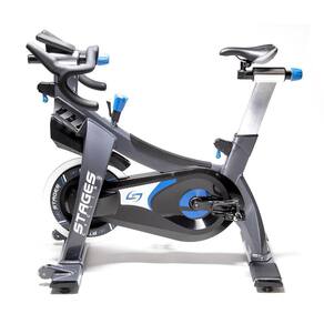 Bicicleta Ergométrica SC3 BT Pot Lcd Res Mag Carenagem Carbono Suporta 158kg Stages - GY010