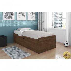 Cama Solteiro Camila Malbec Framar Móveis