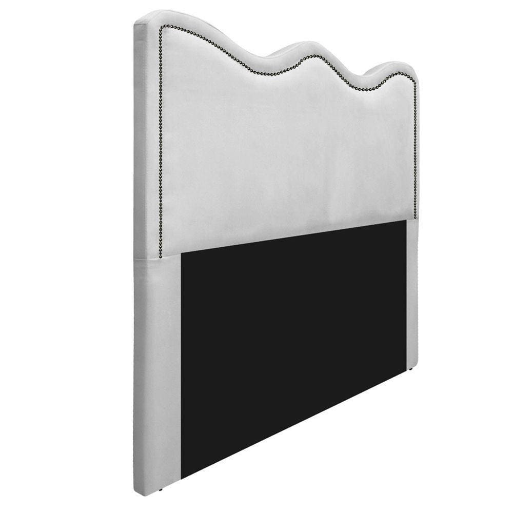 Cabeceira King Bari P02 195 cm Para Cama Box Branco