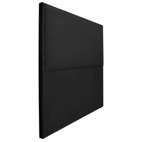 Cabeceira Casal Bali P02 140 cm Para Cama Box Suede Preto