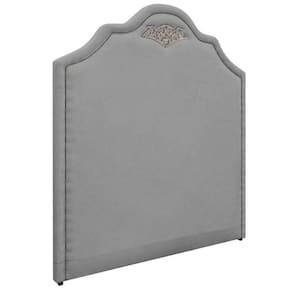 Cabeceira Queen P02 160 Cm Para Cama Box Corano Cinza