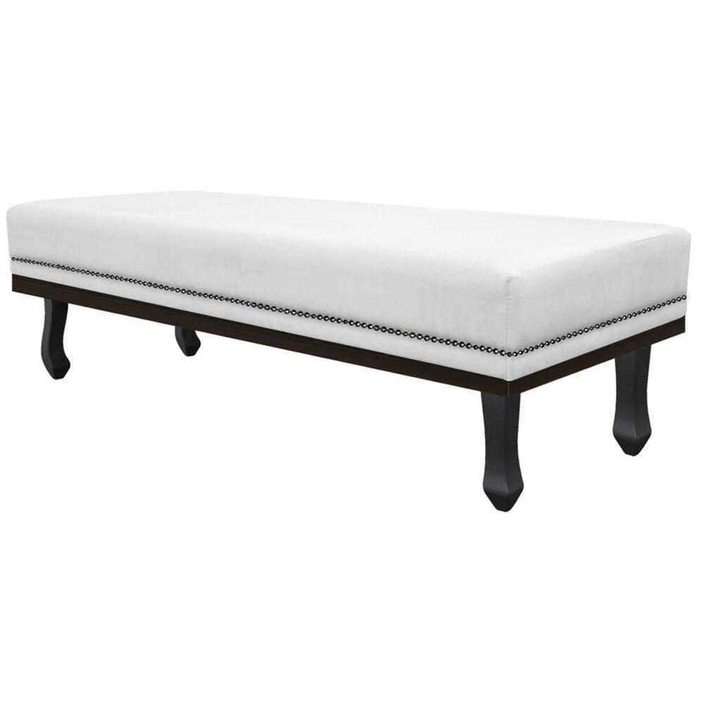 Calçadeira Casal P02 140cm - Doce Sonho Móveis Branco