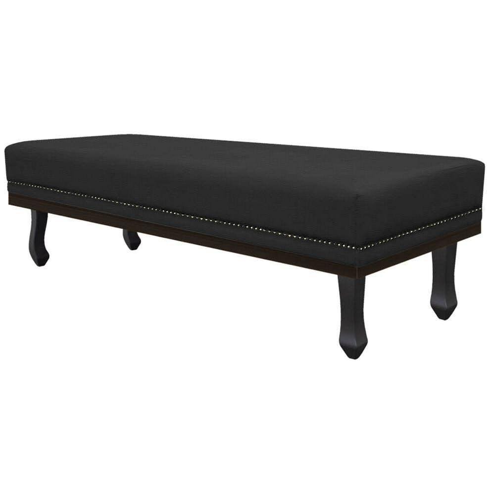 Calçadeira Casal P02 140cm - Doce Sonho Móveis Preto