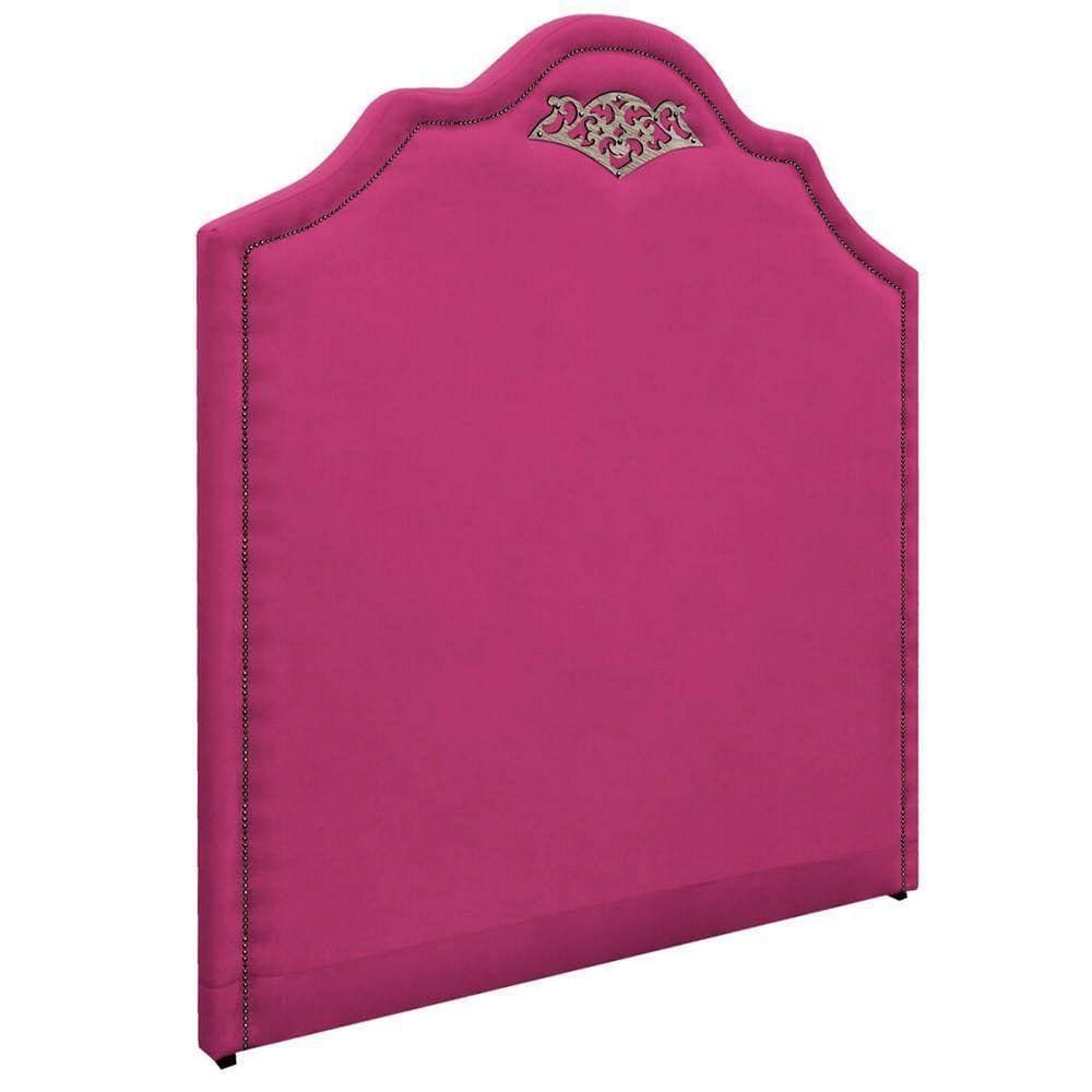 Cabeceira Queen Orlando P02 160cm Suede Pink