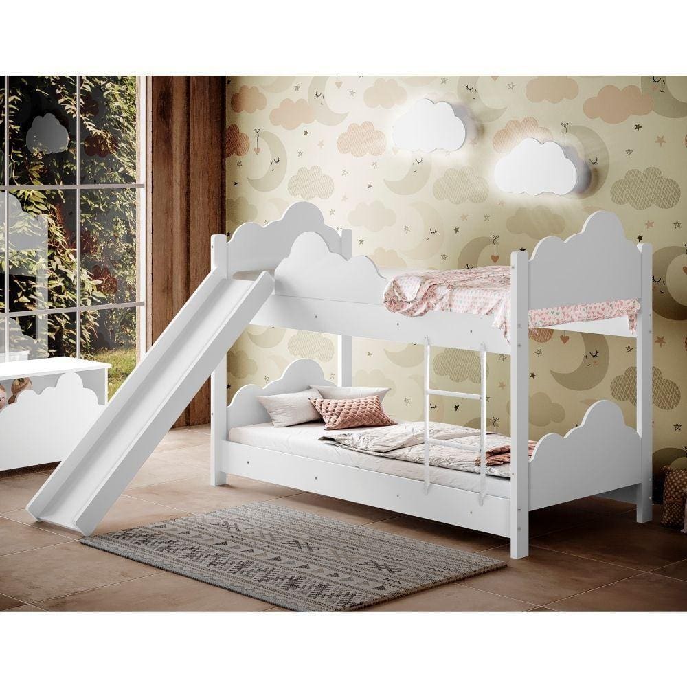 Beliche Ayla Branco Com Escorregador