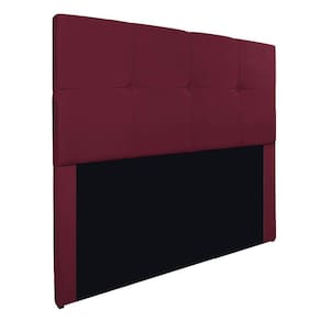 Cabeceira Solteiro Marseille P02 90 Cm Suede Bordô