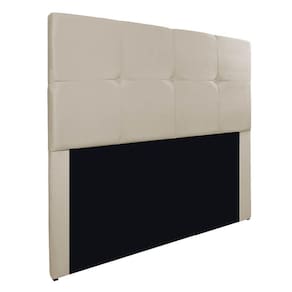 Cabeceira Casal Marseille P02 140 Cm Suede Bege