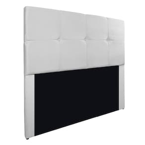 Cabeceira Casal Marseille P02 140 Cm Suede Branco