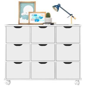 Nicho Organizador Multifuncional Q01 9 Gavetas Branco