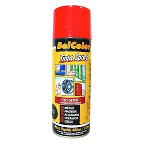 Tinta Spray Uso Geral 400ml Vermelho Beltools