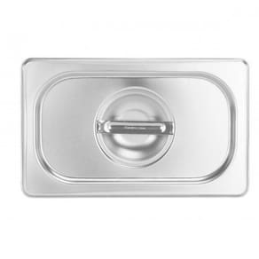 Kit 10 Tampas De Cuba Gastronomica Inox 1/4 Sem Recorte