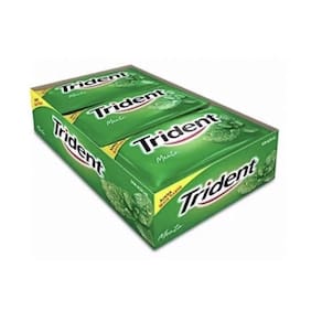 Chiclete Trident Menta Caixa C/21 unids de 8g