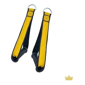 Manopla Puxador Crossover Nylon Rei Do Fitness - Par
