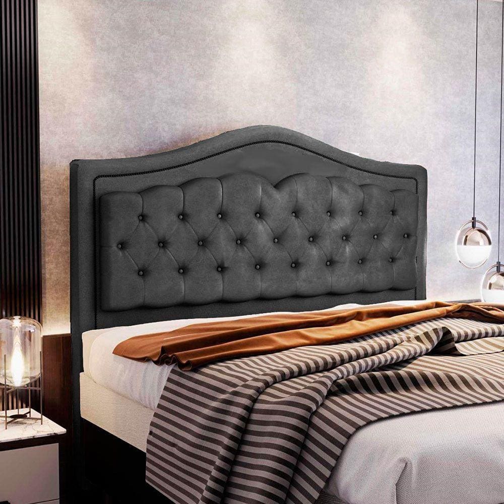 Cabeceira Holanda 1,60 Solteiro 2.0 Chumbo