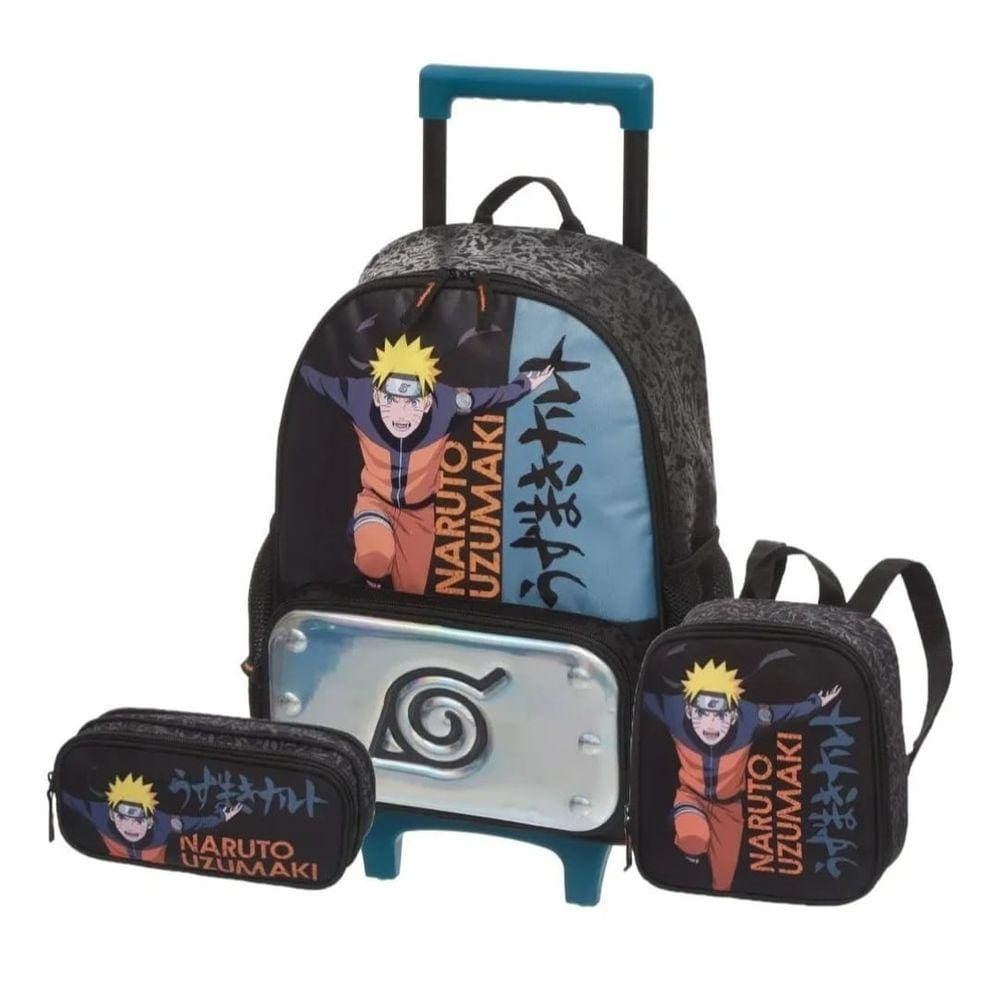 Mochila Boruto Naruto Next Generations De Rodinha Sasuke - Tem Tem