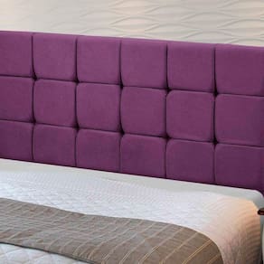 Cabeceira Julia 1,40 M Casal Com Design Moderno Lilás