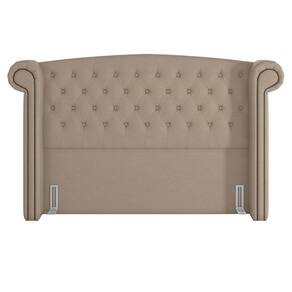 Cabeceira Cama Box Casal 140cm Provença P02 Linho Bege - Mpozenato