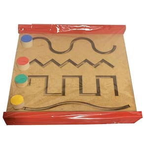 Painel Psicomotor Brinquedo Educativo E Pedagógico Em Mdf