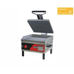 Chapa Churrasqueira Elétrica Croydon 40cm 3700watts Com Prensa Aquecida Ce04-2t