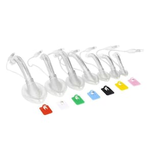 Kit Máscara Laríngea Todos Os Tamanhos Com 7 Unidades
