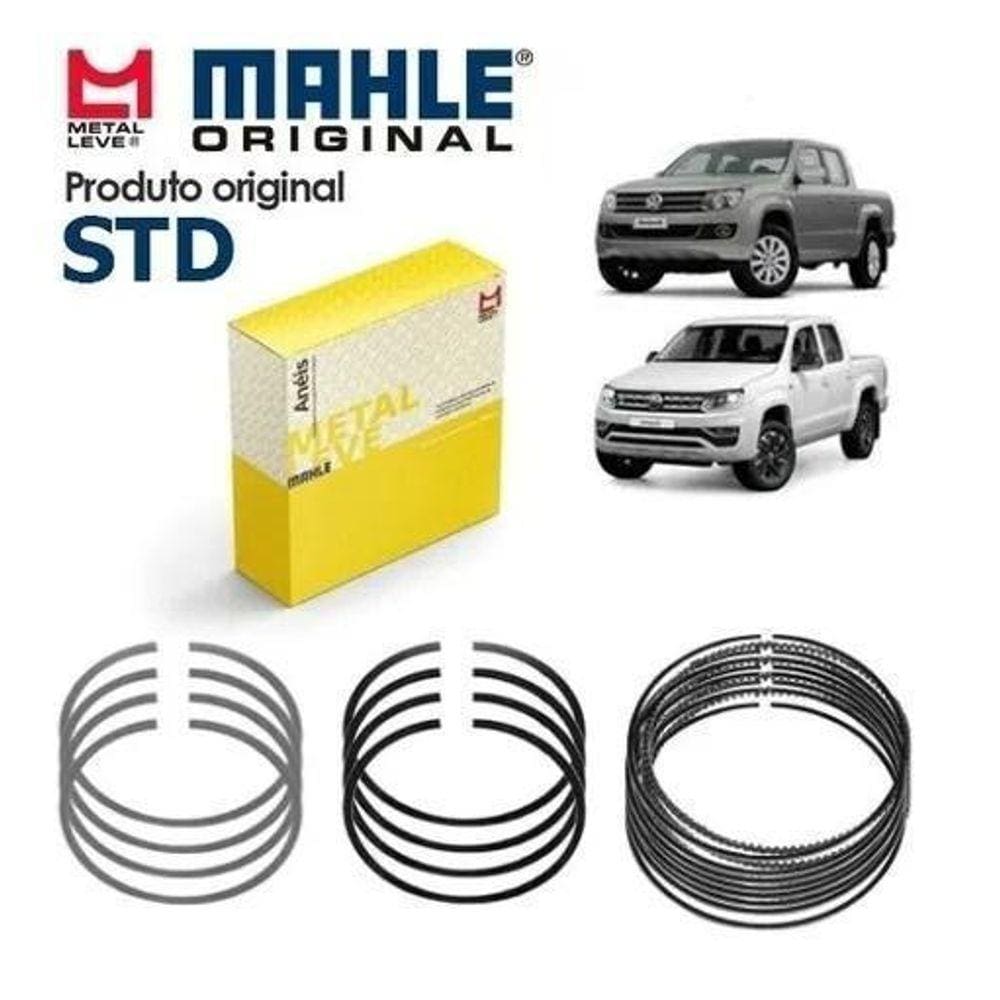 Jg Anéis Motor Std Amarok 2.0 16V 2011/ Metal Leve