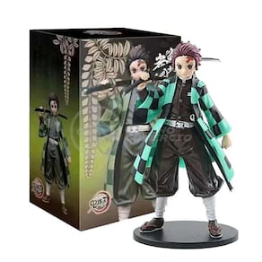 Action Figure Boneco Tanjiro Kamado Demon Slayer 14cm