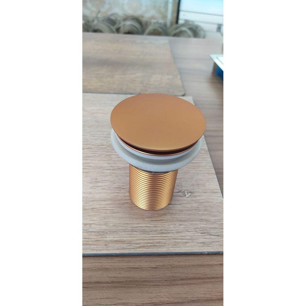 Válvula Click Metal Dourado Fosco Imperatriz