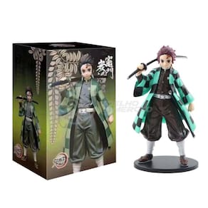 Action Figure Boneco Tanjiro Kamado Demon Slayer 14cm