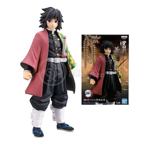 Action Figure Tomioka Giyu Pilar Da Agua Demon Slayer 14cm