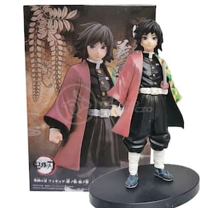 Action Figure Tomioka Giyu Pilar Da Agua Demon Slayer 14cm