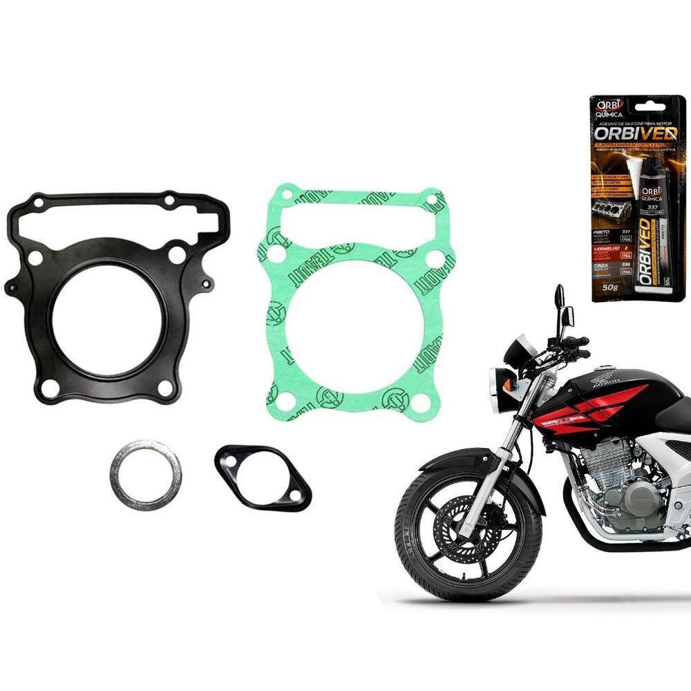 Kit Motor + Biela Cbx 250 Twister Xr 250 Tornado C/ Juntas