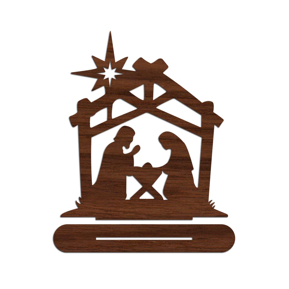 Presépio 01 Com Base 18cmx20cm - Cria Arte Laser