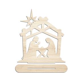 Presépio 01 Com Base 18cmx20cm - Cria Arte Laser