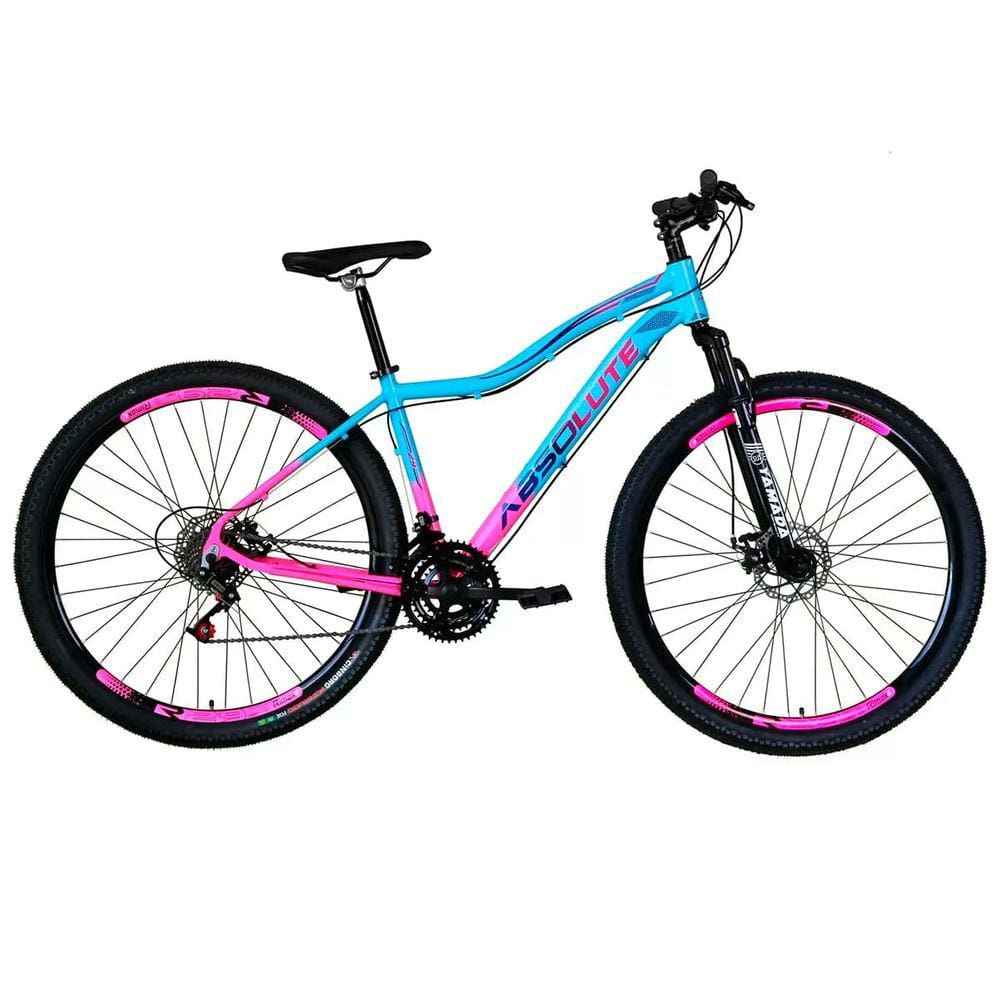 Bicicleta Feminina Aro 29 Absolute 21V Shimano Freio a Disco