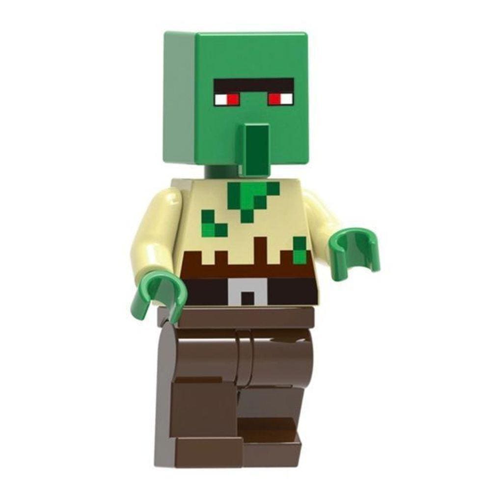 Minecraft cartela com 6 boneco lego